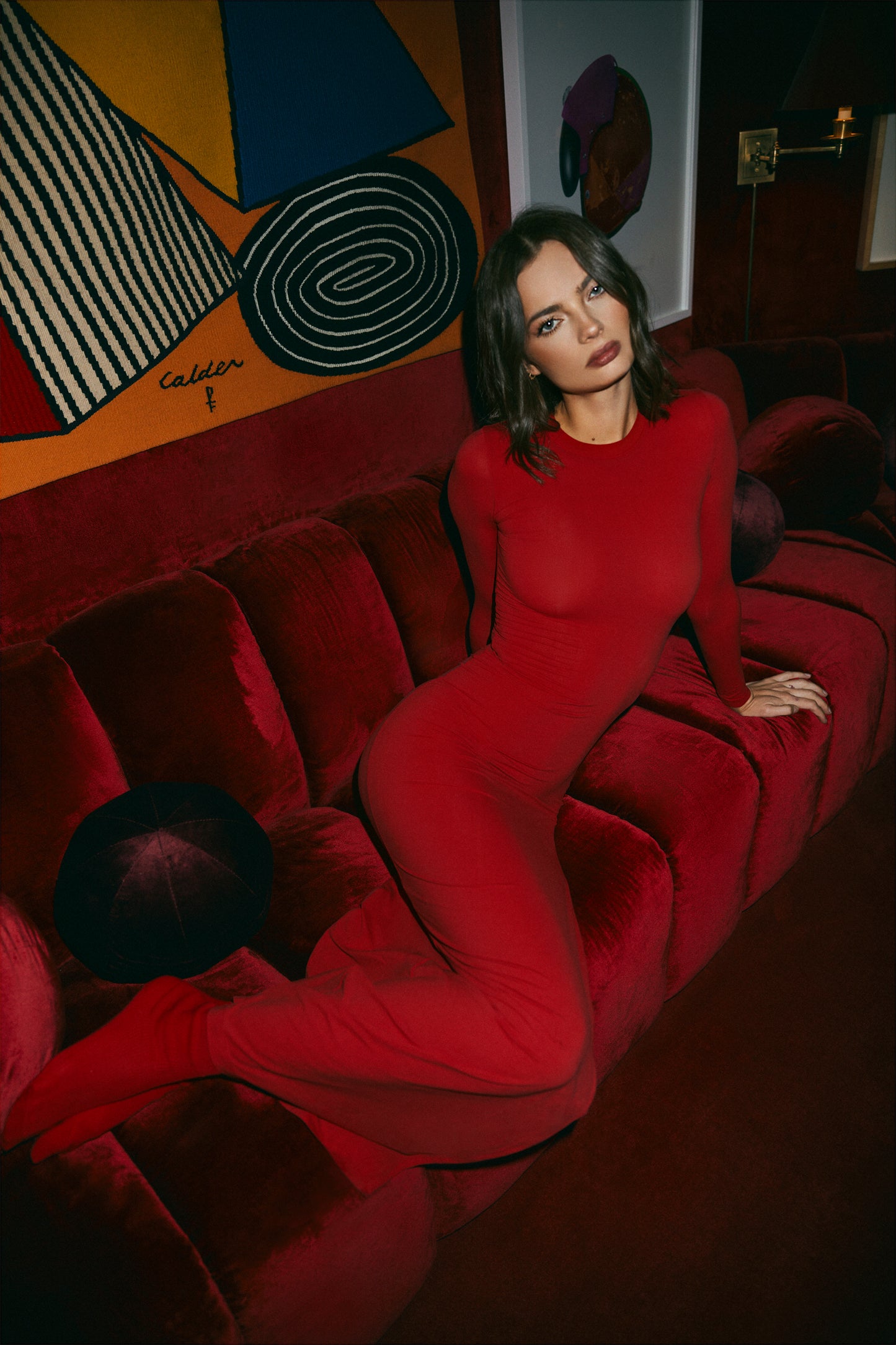 Long Dress - Red Hot