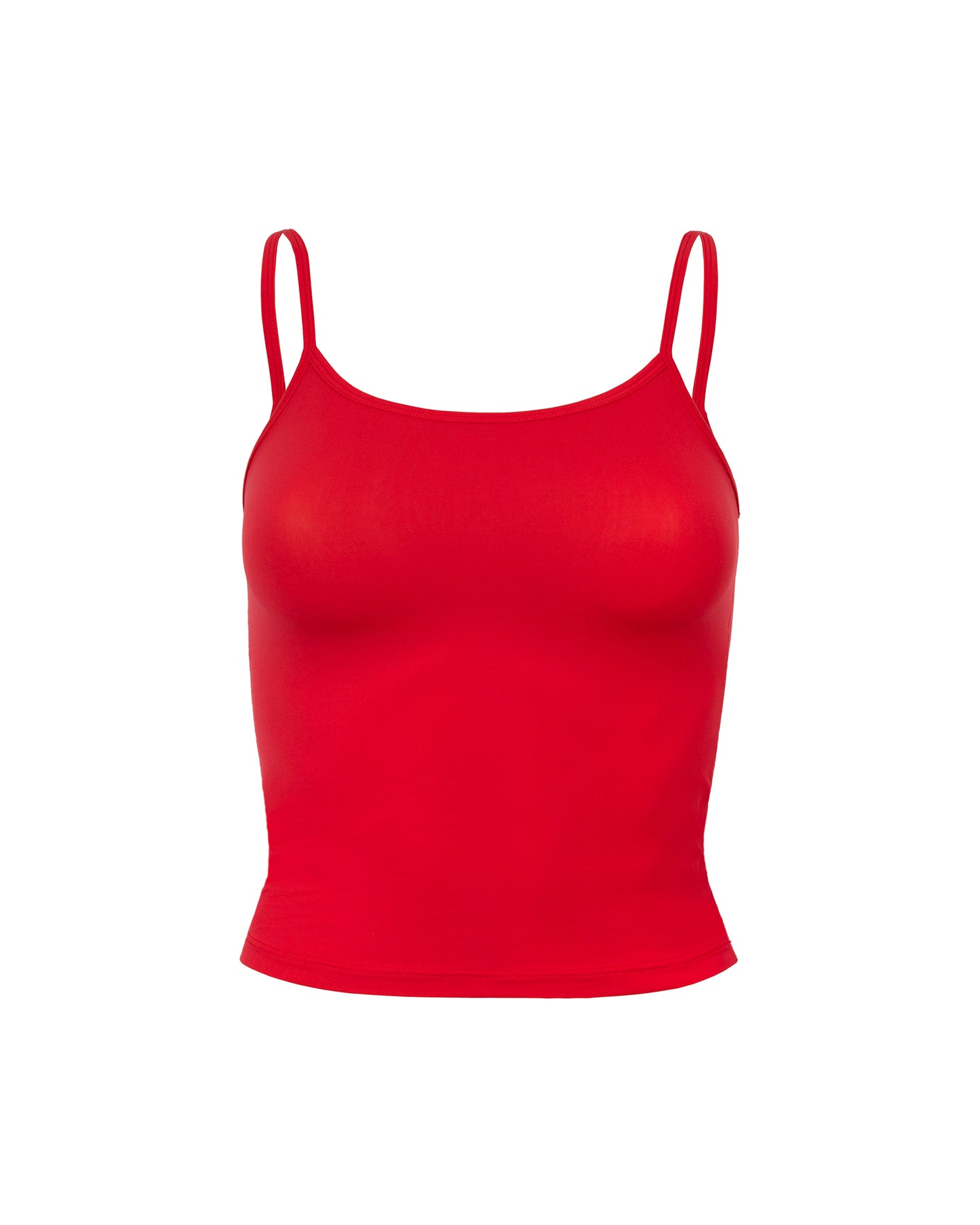 Thin Strap Tank - Red Hot