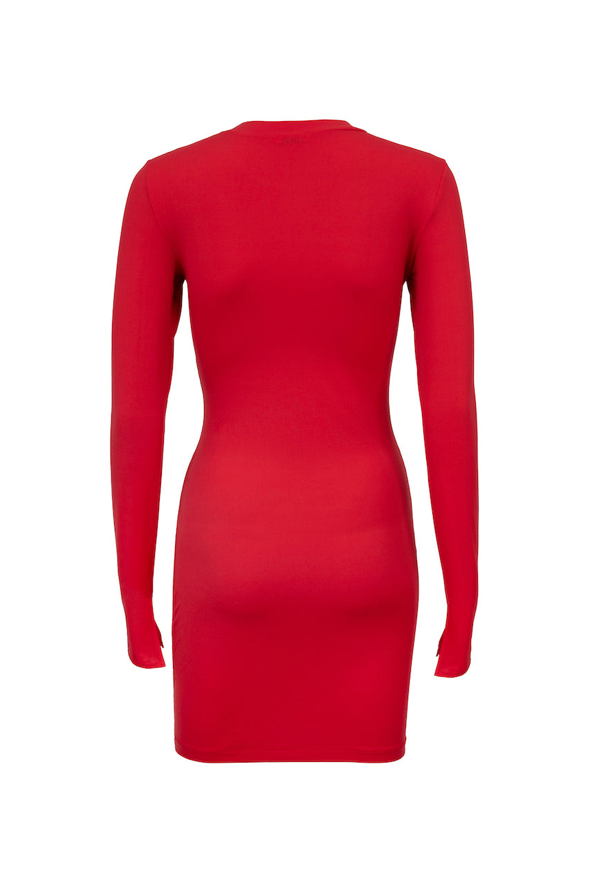 Mini Dress - Red Hot