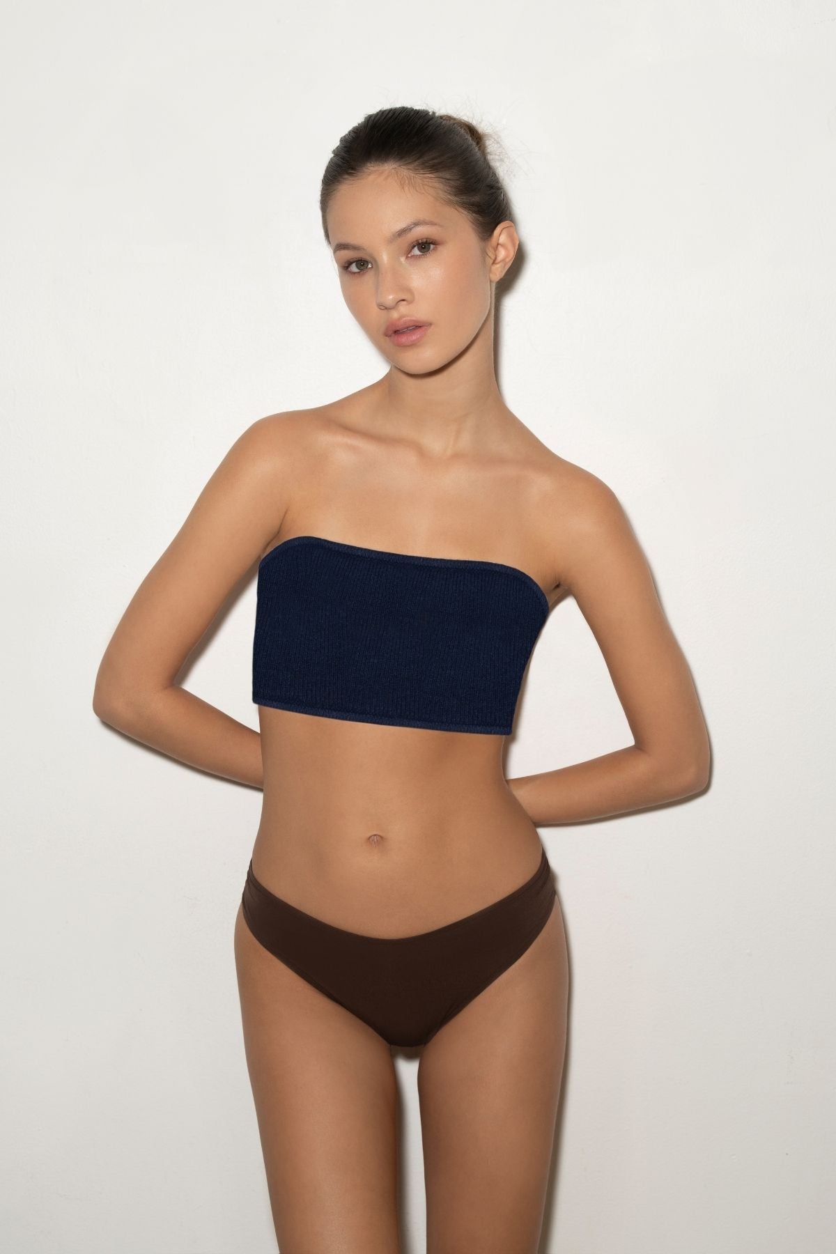 Cashmere Bandeau - Navy