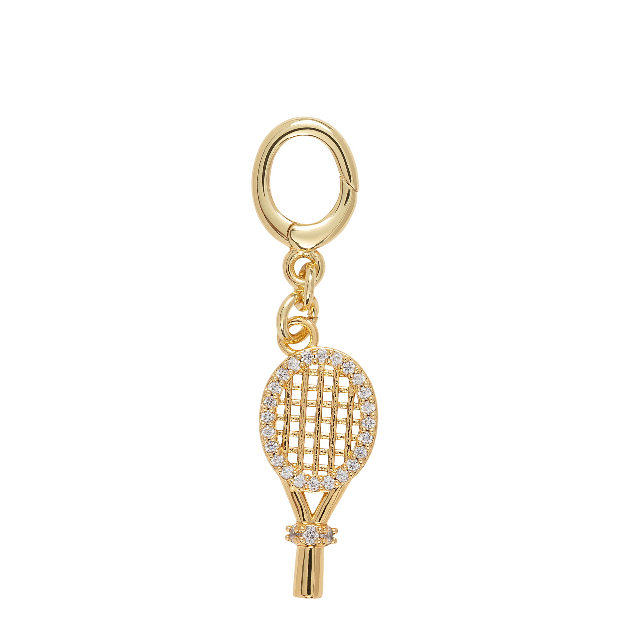 Tennis Racket Gold Icon Tennis Racket - Gold – CHAM