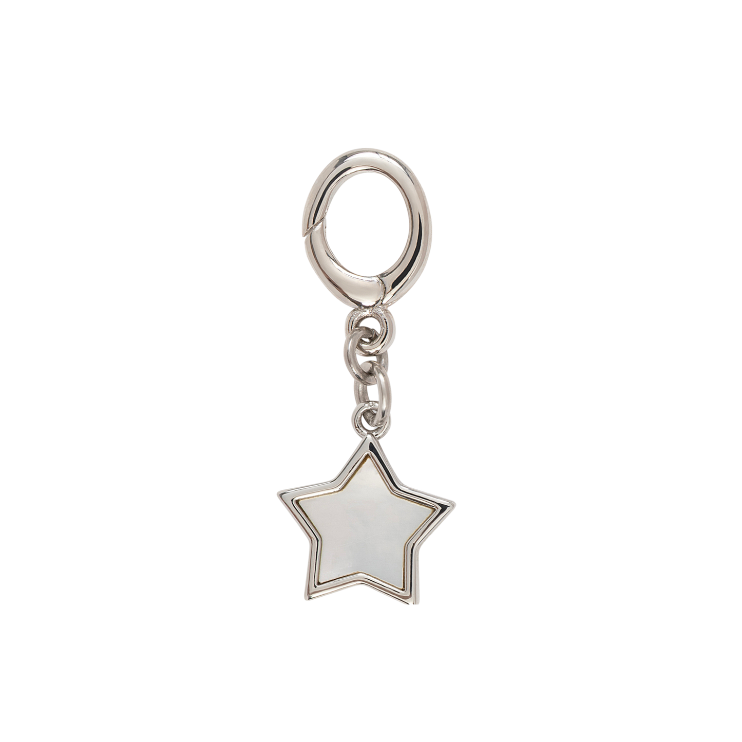 Enamel Star – Silver