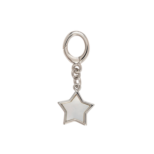 Enamel Star – Silver