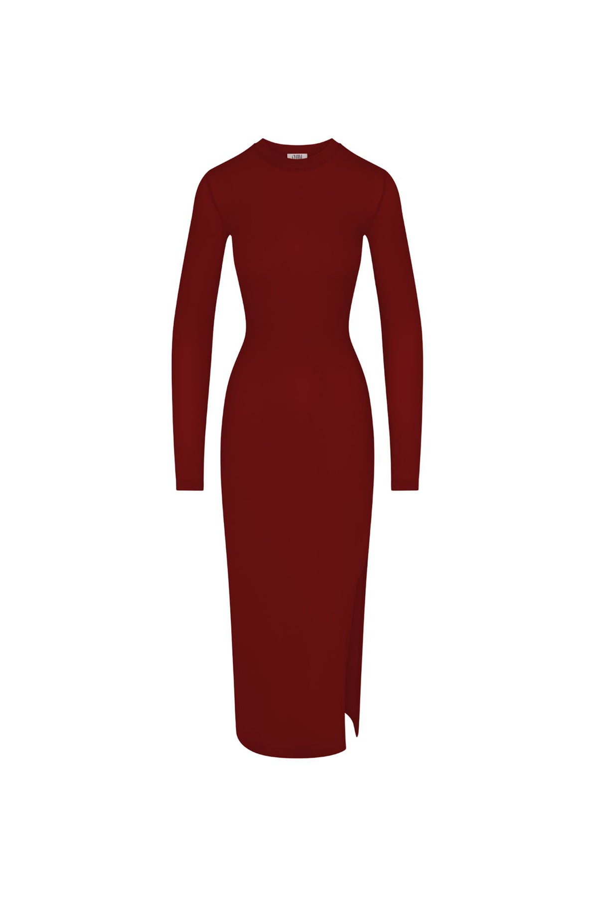 The Elle Long Dress - Burgundy CHAM The Elle Long Dress - Burgundy CHAM