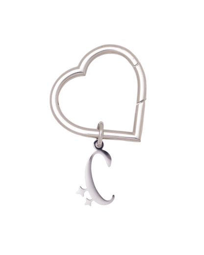 Heart Clasp - Silver