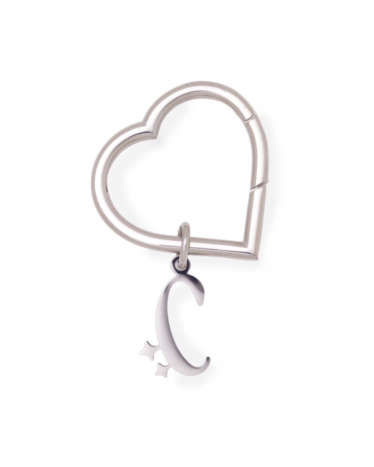 Heart Clasp - Silver