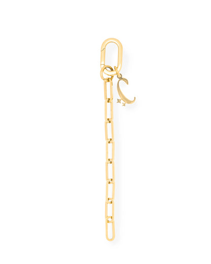 Oval Clasp With Chain - Gold