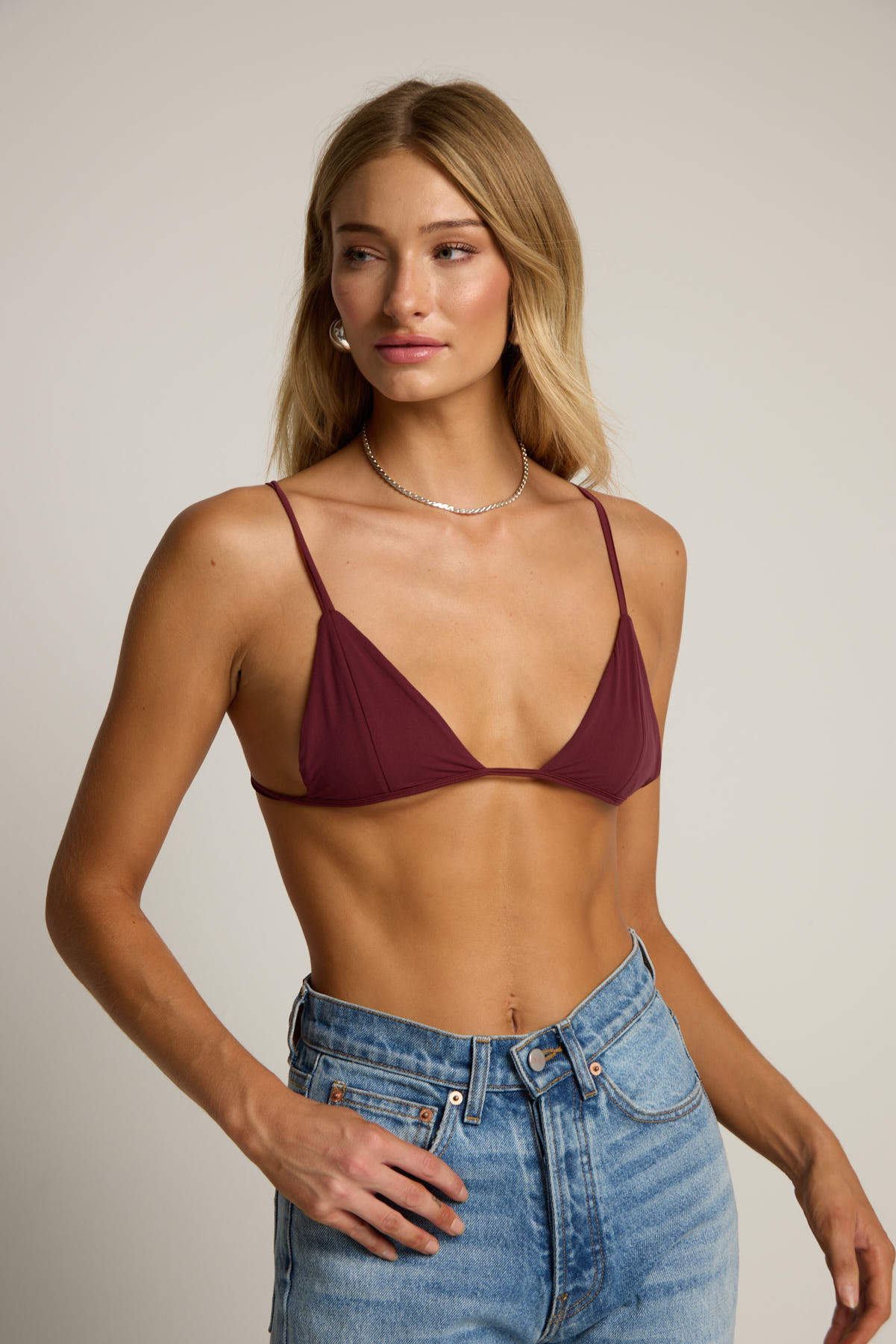 Bralette - Burgundy