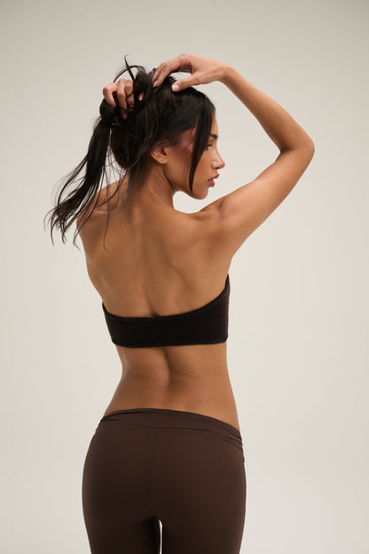 Cashmere Bandeau - Brown