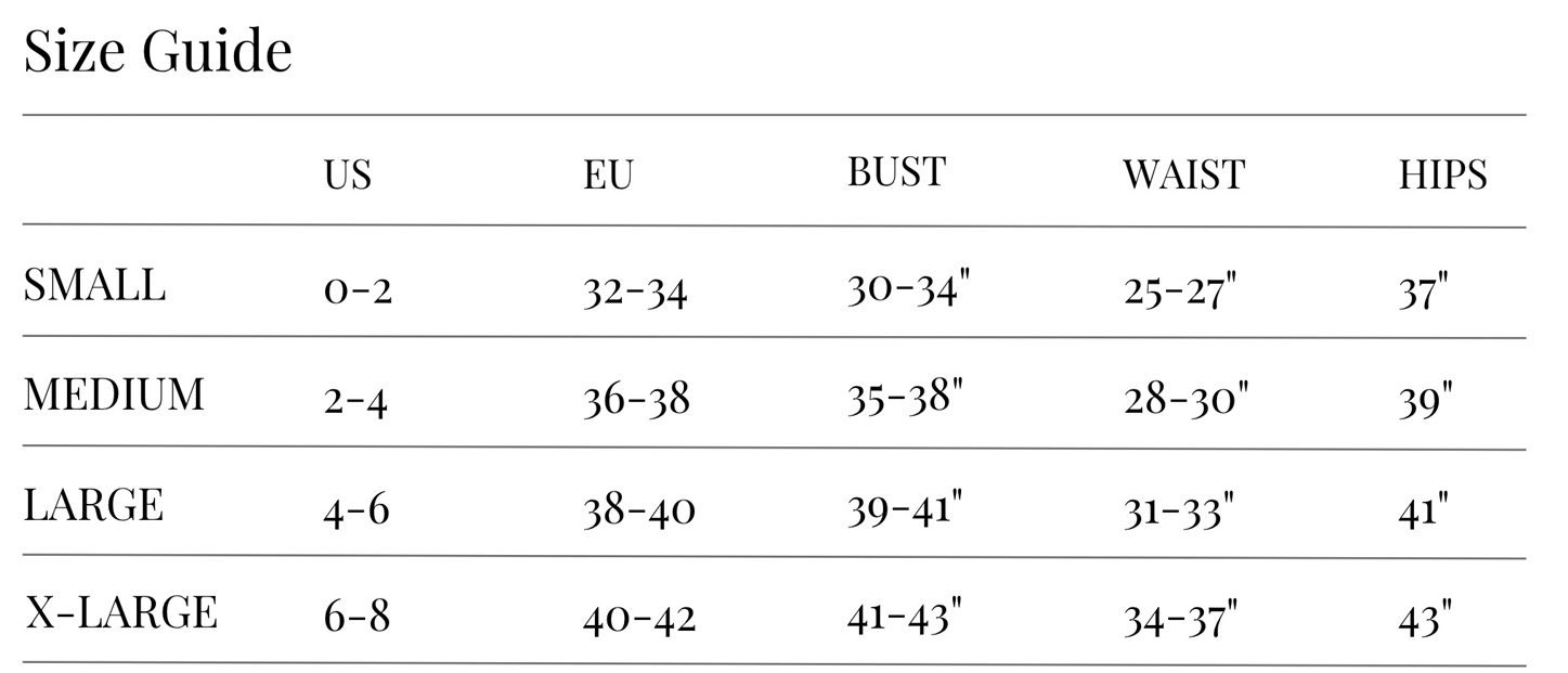 Size guide for The Cashmere Crewneck - Baby